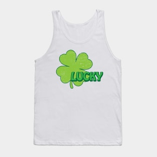 Lucky Vintage Shamrock Tank Top